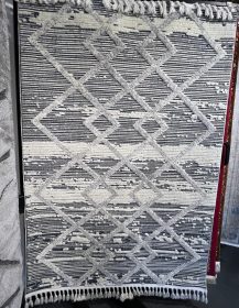 Monochrome Diamond Drift Rug 160x230