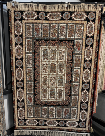 Vintage Mosaic Medallion Rug 150x225