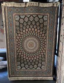 Midnight Fan Medallion Rug 150x225
