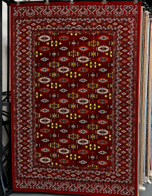 Crimson Heritage Diamond Tribal Rug 200x300