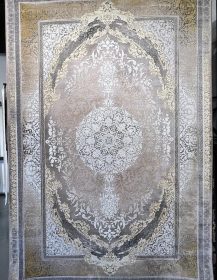Royal Taupe Medallion Rug 200x300