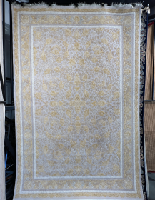 Ivory Gold Elegance Floral Rug 200x300