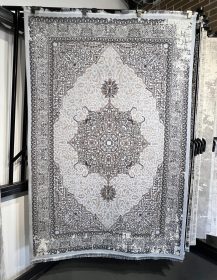 Ivory Heritage Medallion Rug 150x225